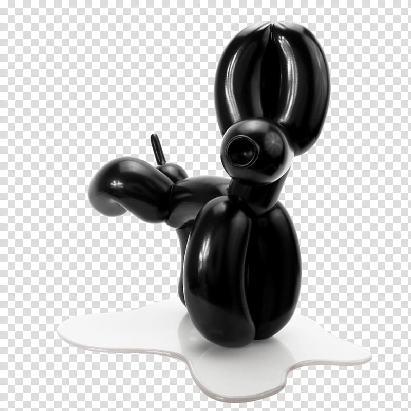 Balloon Dog Designer toy Sculpture, Pooping balloon dog transparent background PNG clipart