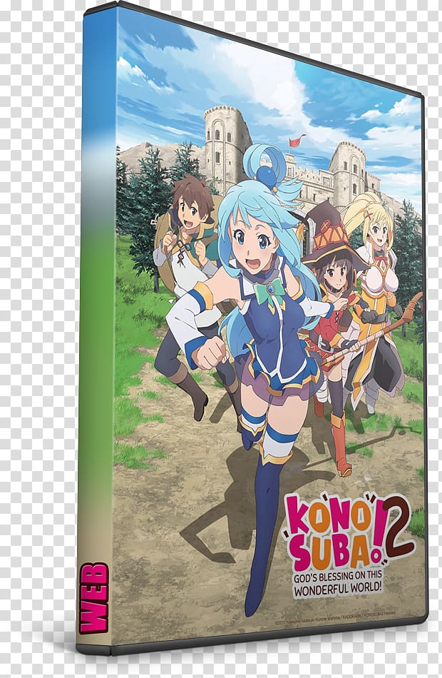 Konosuba: God's Blessing on This Wonderful World!, Vol. 3 (light Novel): You're Being Summoned, Darkness KonoSuba: God's Blessing on This Wonderful World 2 Anime, Anime transparent background PNG clipart