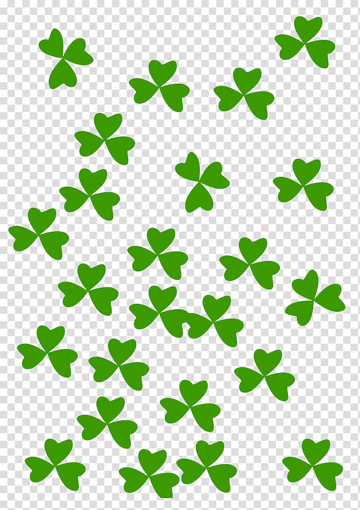 Four-leaf clover, Clover background transparent background PNG clipart