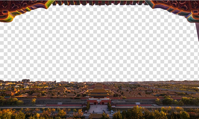 Forbidden City u7d2bu7981u57ceu5babu6bbf Birds-eye view Architecture, Forbidden City aerial view transparent background PNG clipart