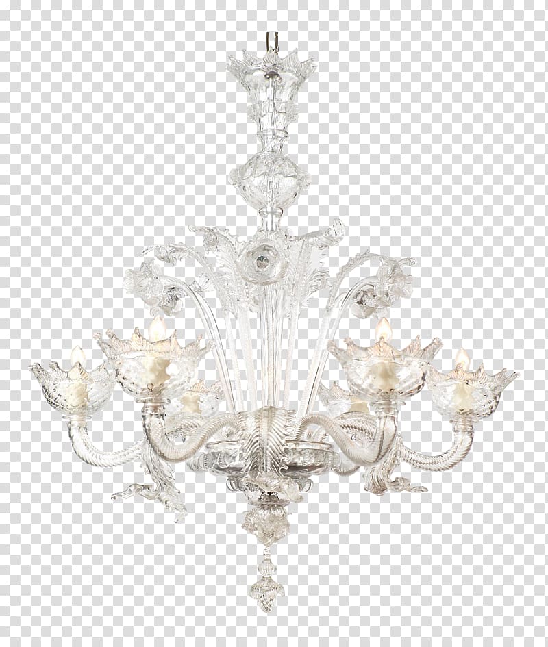Murano glass Pendant light Chandelier, light transparent background PNG clipart