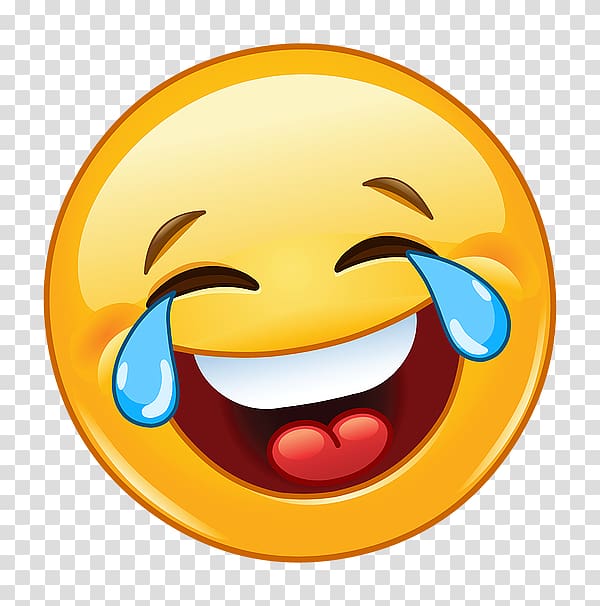 ROFL emoji, Emoticon Smiley Face with Tears of Joy emoji Happiness, crying emoji transparent background PNG clipart