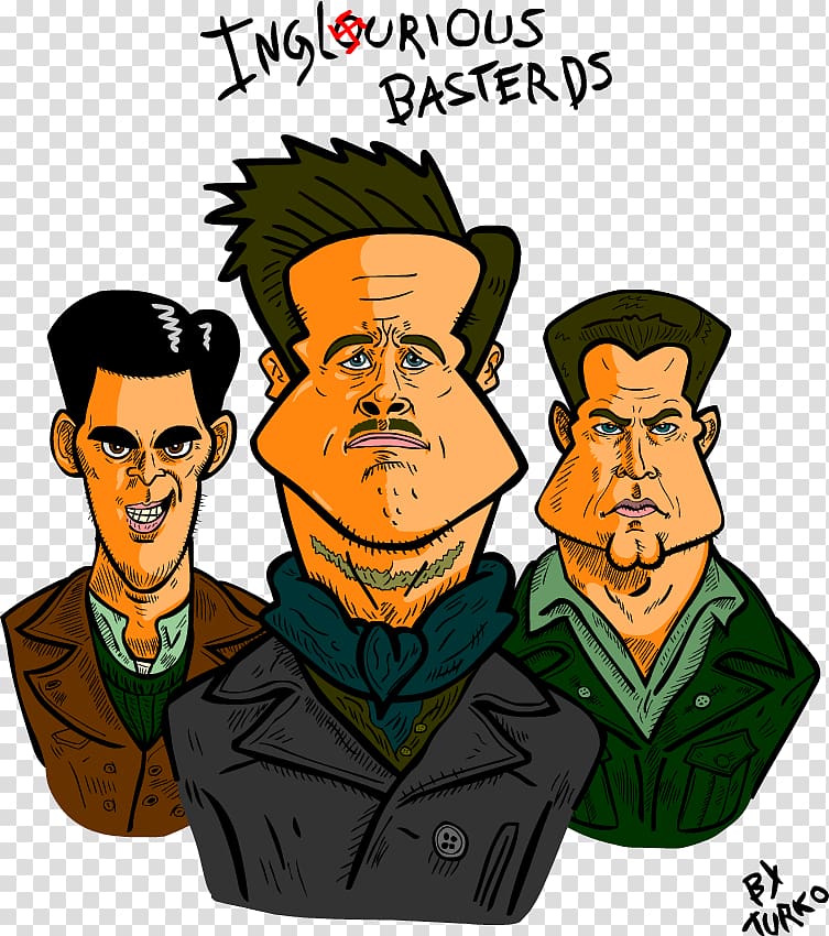 Quentin Tarantino Inglourious Basterds Lt. Aldo Raine Sgt. Hugo Stiglitz Sgt. Donny Donowitz, tony montana transparent background PNG clipart