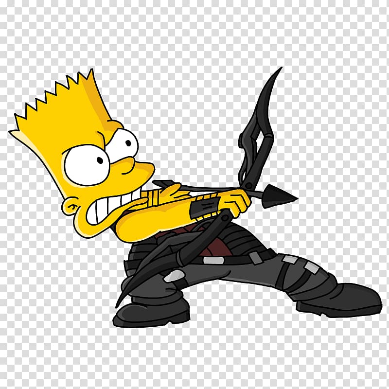 Bart Simpson Maggie Simpson Clint Barton, the simpsons movie transparent background PNG clipart