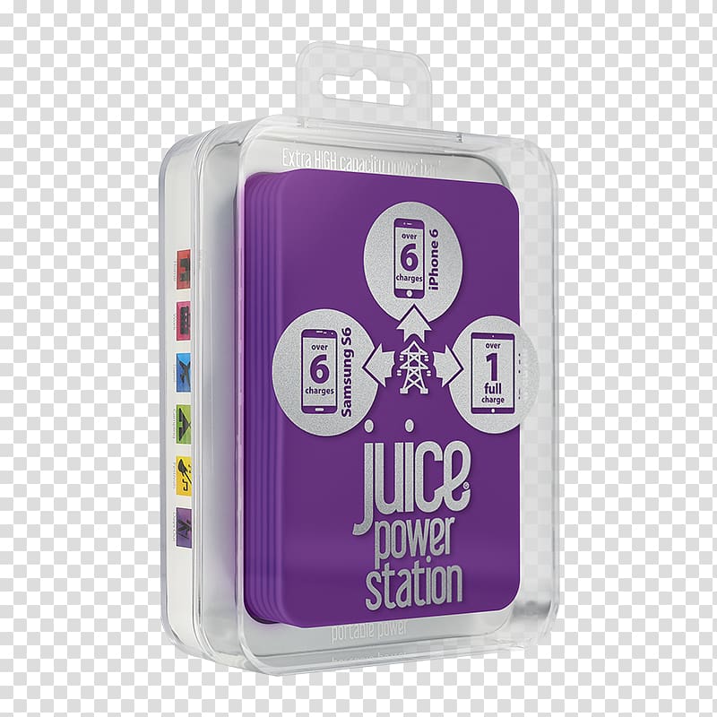 Battery charger Juice Ampere Mobile Phones Power station, juice transparent background PNG clipart