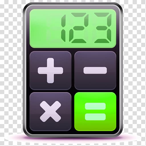 Product design Calculator Green Electronics, calculator transparent background PNG clipart
