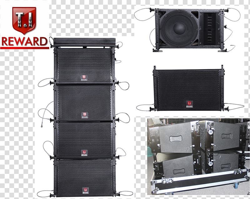 Subwoofer Line array Sound reinforcement system Audio crossover, others transparent background PNG clipart