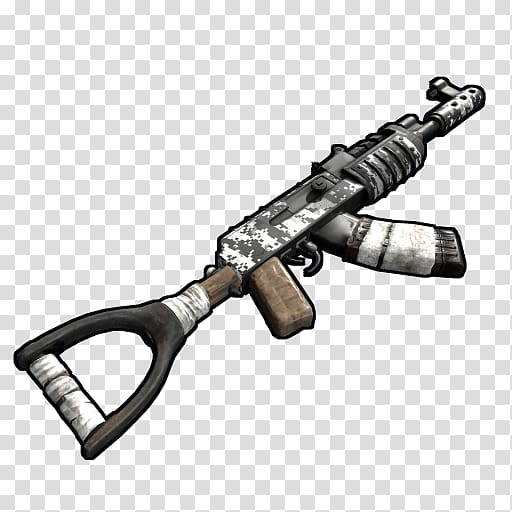 Rust AK-47 Weapon CATCH THE GHOST Firearm, ak 47 transparent background PNG clipart