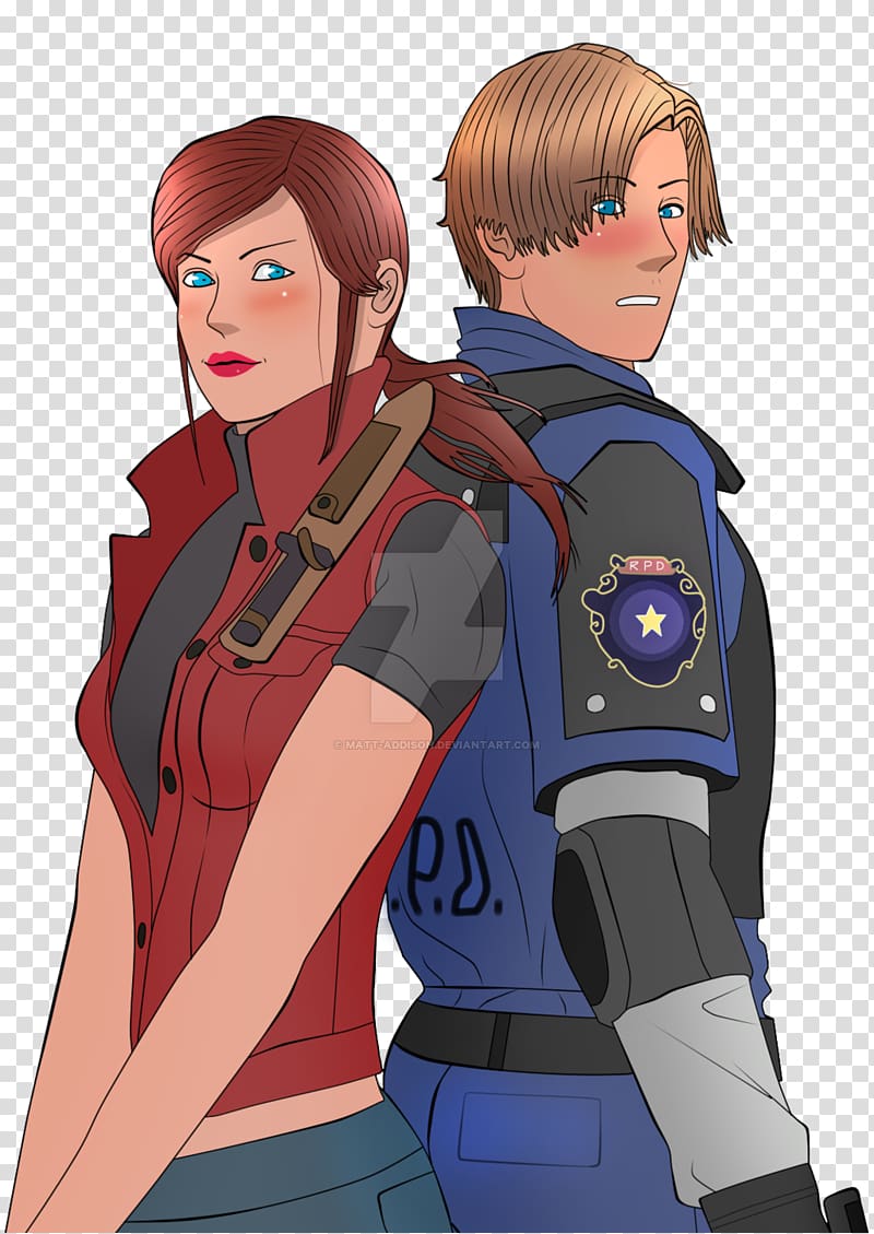 Resident Evil 2 Nemesis Claire Redfield Art Drawing, resident evil transparent background PNG clipart