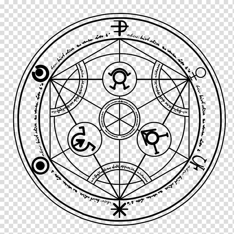 Circle Alchemy Human Transmutation Nuclear transmutation Geometry, circle transparent background PNG clipart