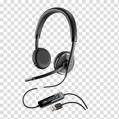 Plantronics Blackwire C520 Headset Headphones Plantronics Blackwire 320, headphones transparent background PNG clipart