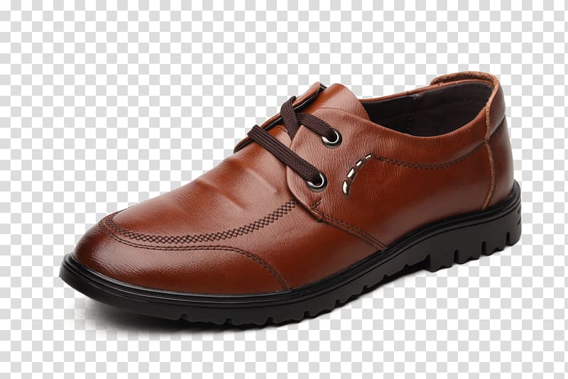Leather Oxford shoe Dress shoe, Men\'s shoes transparent background PNG clipart