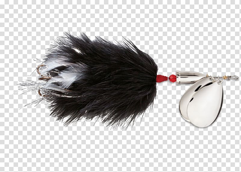 Fishing Baits & Lures Spinnerbait Northern pike Fish hook, fox hair shawl transparent background PNG clipart