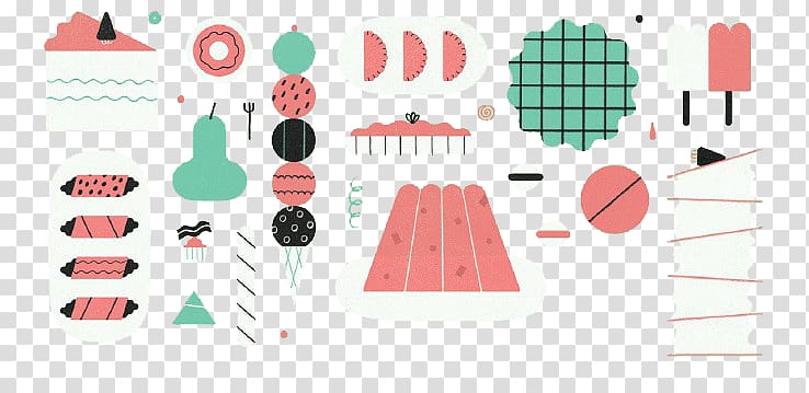 Paper Graphic design Text Illustration, Cartoon Sushi Cake transparent background PNG clipart