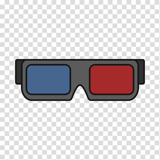 Glasses Cinema 3D film Computer Icons, Movie Theatre transparent background PNG clipart