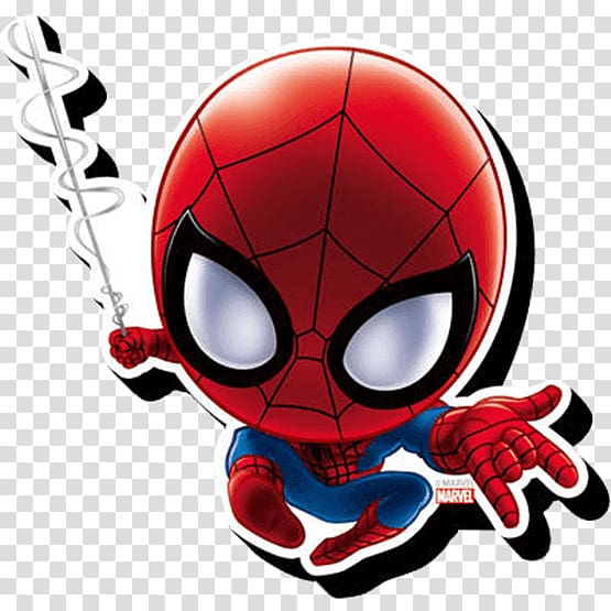 Spider-Man bobblehead illustration, Spider-Man Chibi Miles Morales Drawing, chimichanga transparent background PNG clipart