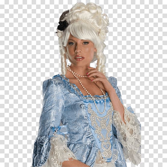 Marie Antoinette Wig Costume party Rose, Marie Antoinette transparent background PNG clipart