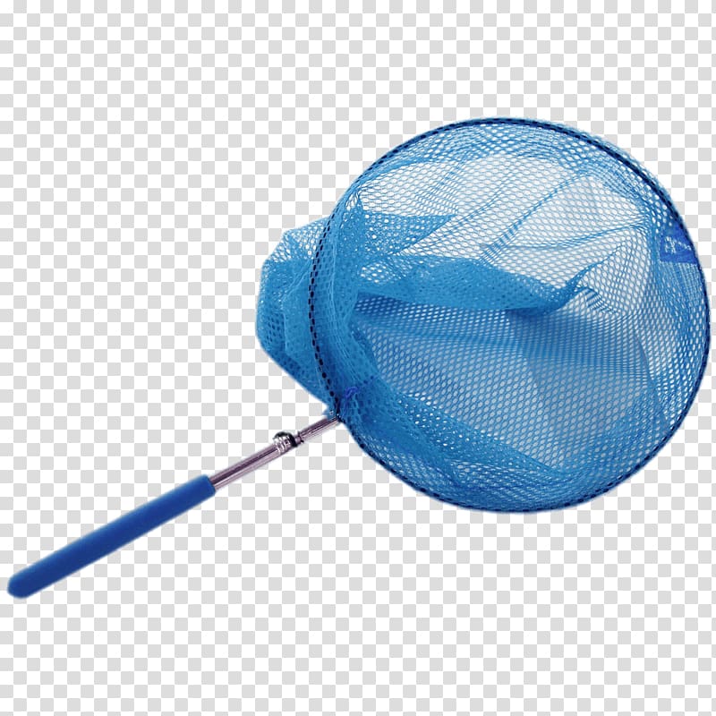blue fish net , Hand Fishing Net transparent background PNG clipart