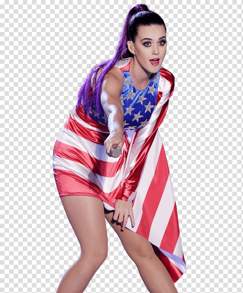 Katy Perry, Us Flag Katy Perry transparent background PNG clipart