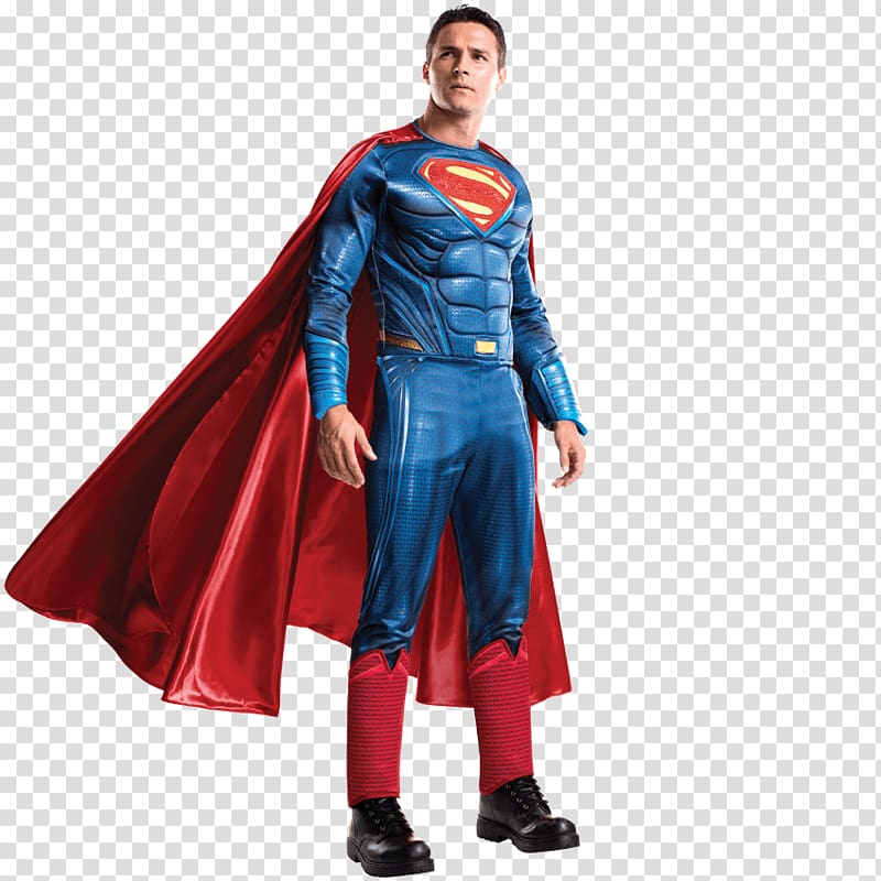 Superman Batman Costume T-shirt Clothing, superman transparent background PNG clipart