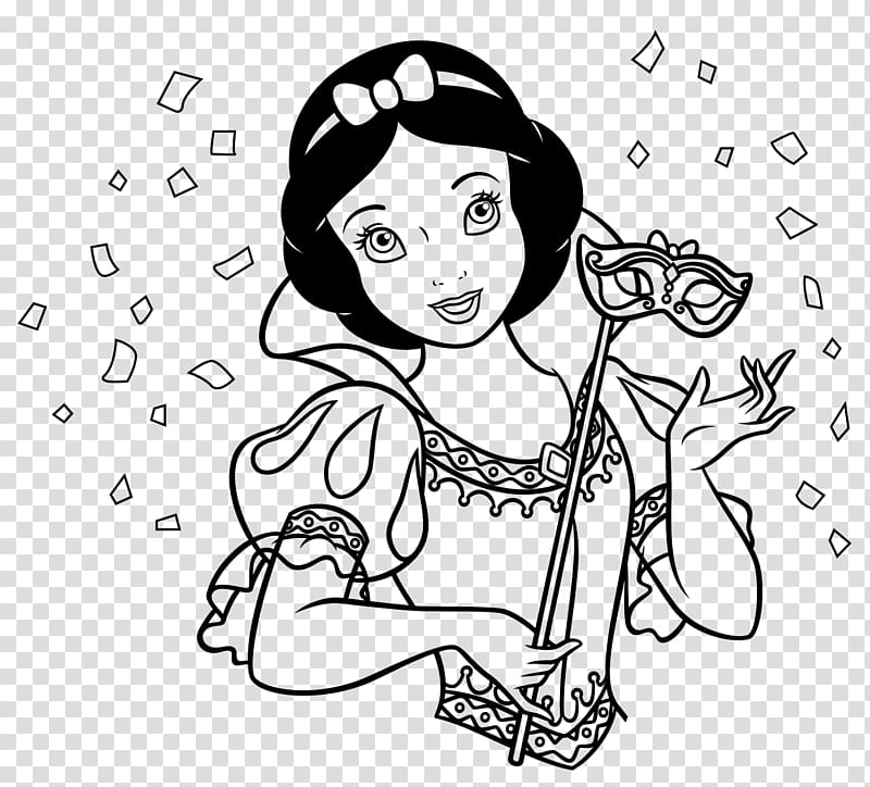 Snow White Disney Princess Drawing Rapunzel Beast, snow white transparent background PNG clipart