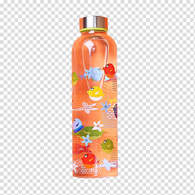 Water bottle, Fashion water bottle transparent background PNG clipart