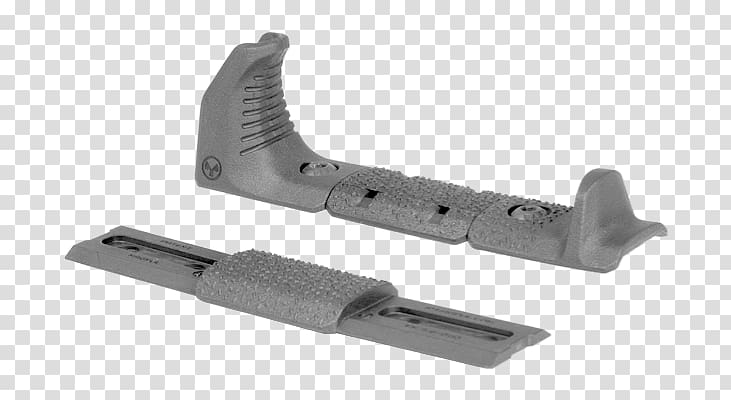 M-LOK Magpul Industries Vertical forward grip Handguard Picatinny rail, Hand grip transparent background PNG clipart