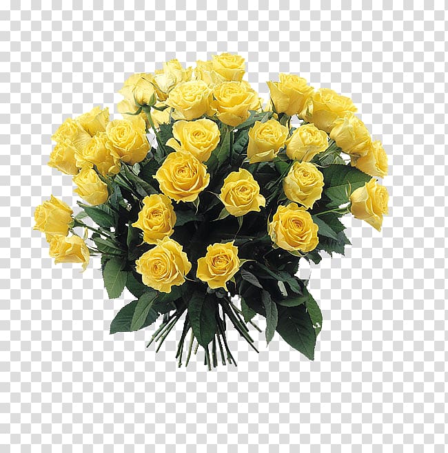 Flower bouquet Wedding Rose Yellow, Goldene transparent background PNG clipart