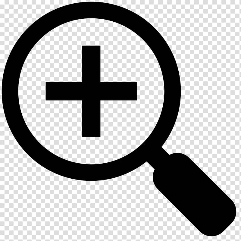 Zooming user interface Computer Icons, magnifying glass material transparent background PNG clipart