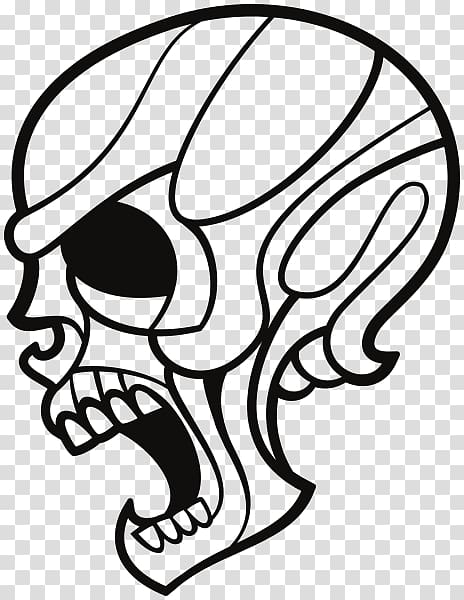 graphics Drawing Euclidean , skull transparent background PNG clipart