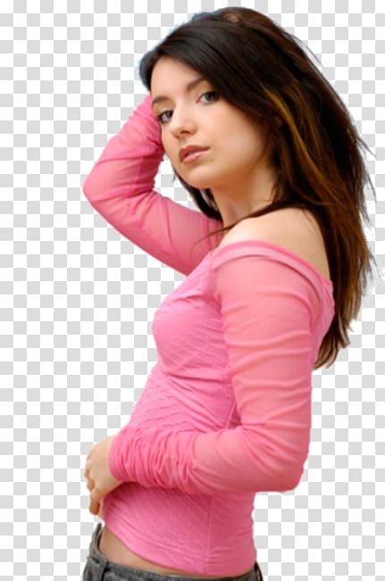 Girl Model YouTube editing, youtube transparent background PNG clipart