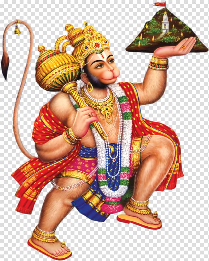 Hanuman illustration, Hanuman Rama Salasar Balaji Ganesha, Hanuman transparent background PNG clipart