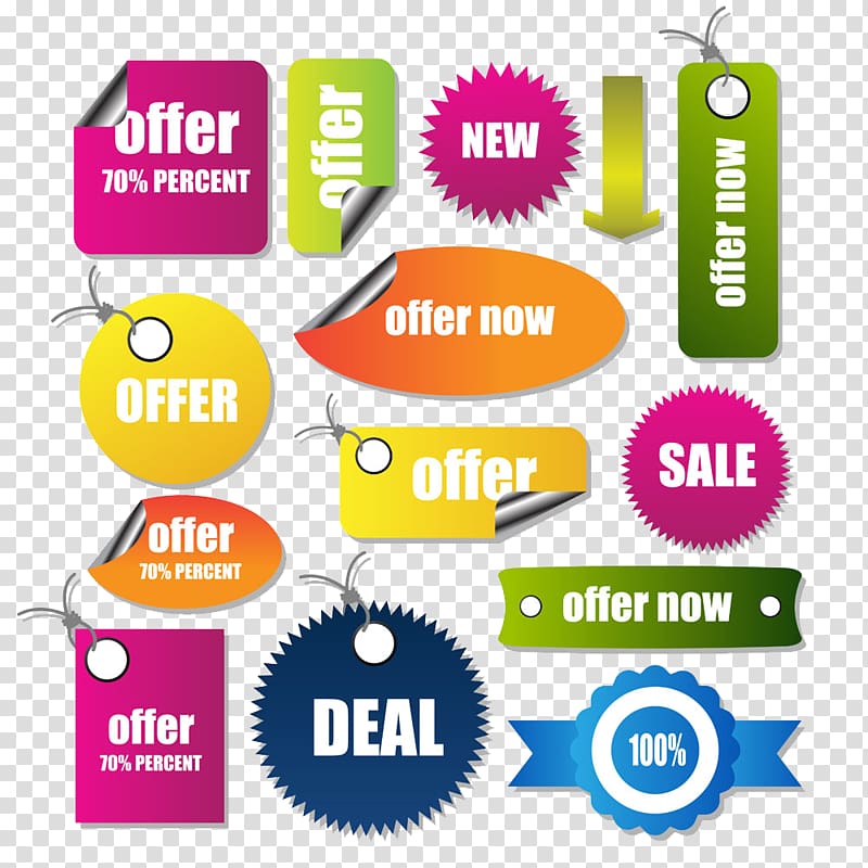Sales Promotion Taobao Sticker Discounts and allowances, Flat Taobao sales tag transparent background PNG clipart