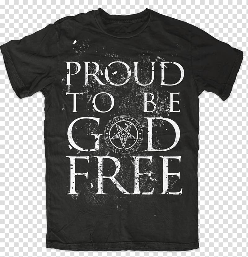 Printed T-shirt Top Blackcraft Cult, T-shirt transparent background PNG clipart