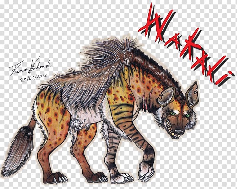 Lion Spotted hyena Striped hyena Brown hyena Claw, hyena transparent background PNG clipart