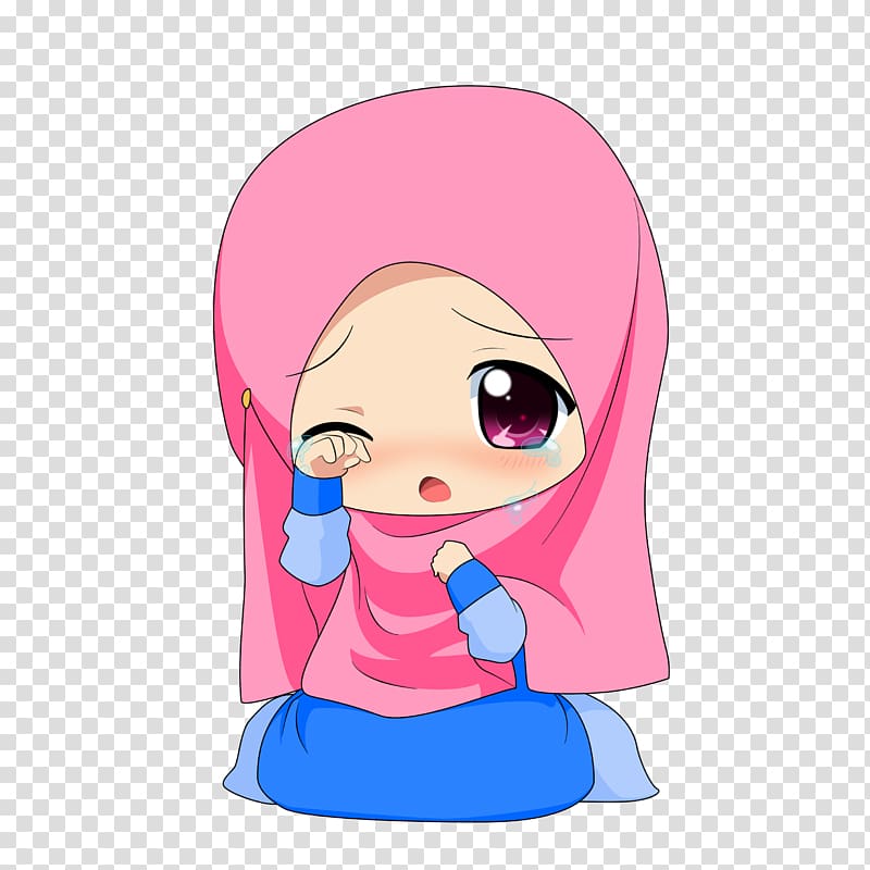 Islam Muslim Drawing, cute transparent background PNG clipart