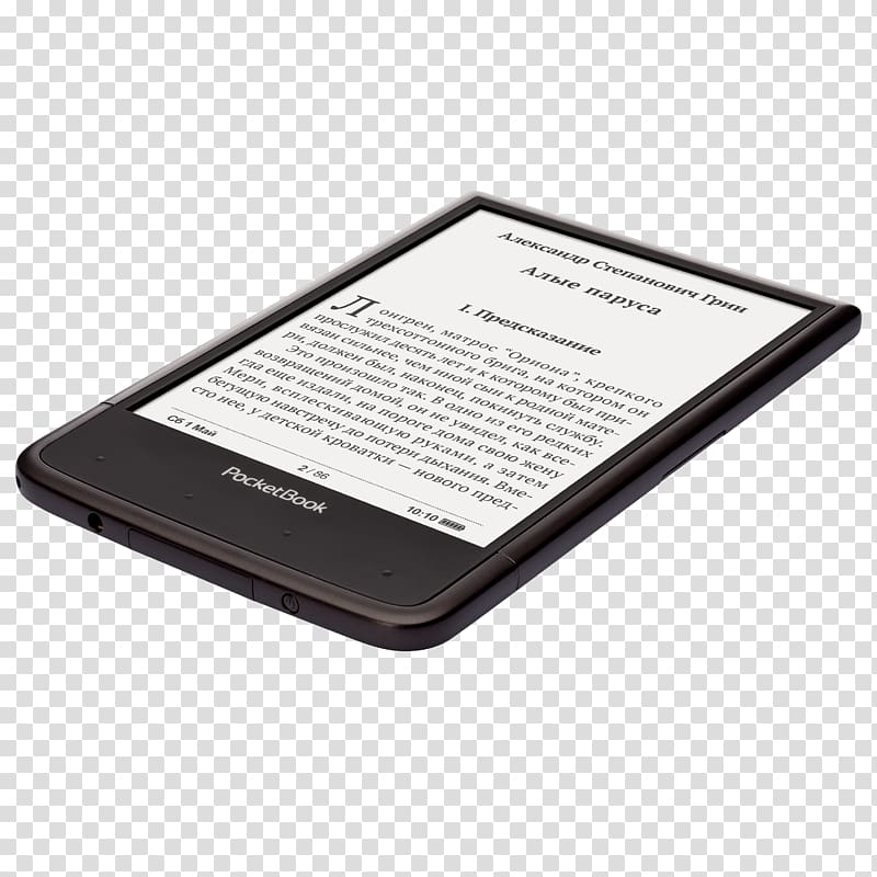 Comparison of e-readers PocketBook International E-book, book transparent background PNG clipart