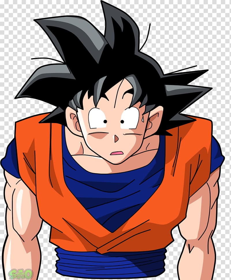 Son Goku, Dragon Ball Fusions Goku Vegeta Bulma Trunks, goku transparent background PNG clipart