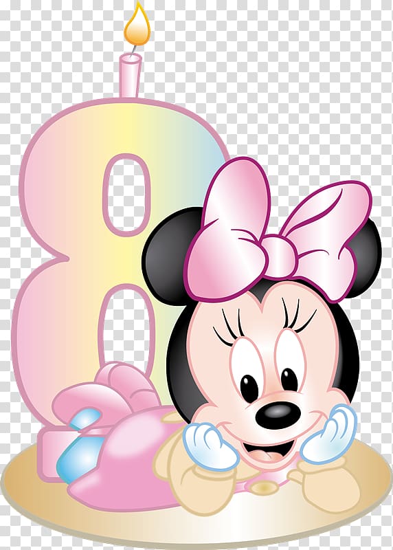Mickey Mouse Minnie Mouse Birthday cake, Vo transparent background PNG clipart
