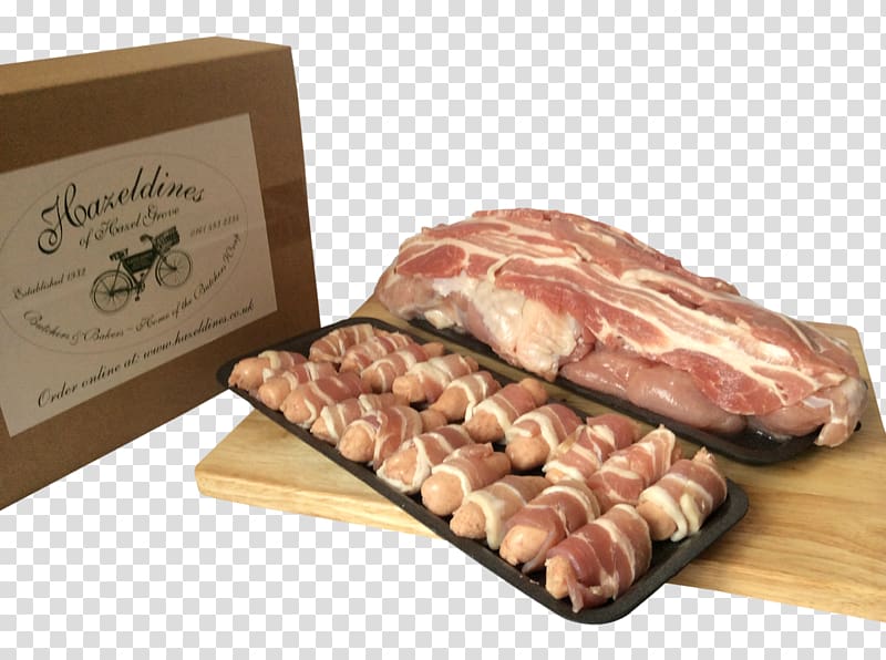 Back bacon Bayonne ham Soppressata, order gourmet meal transparent background PNG clipart