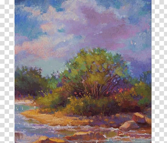 Watercolor painting Pastel Painting Art, desert-landscape transparent background PNG clipart
