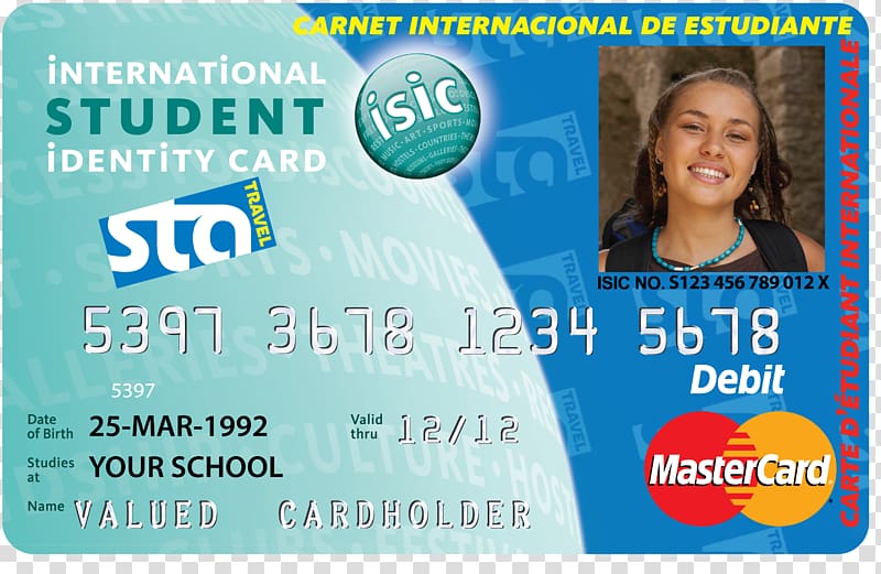 International Student Identity Card Mastercard Discounts and allowances Travel, mastercard transparent background PNG clipart