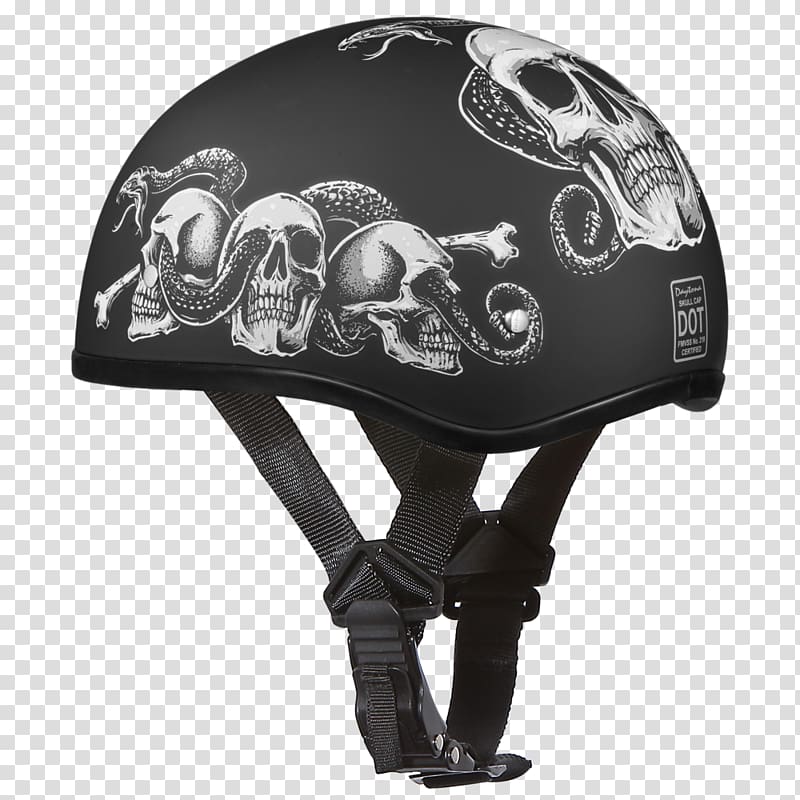 Bicycle Helmets Motorcycle Helmets Daytona Helmets, Skull Biker transparent background PNG clipart