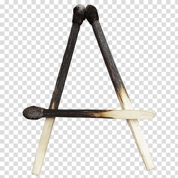 Wood Furniture Angle Easel, match-fire transparent background PNG clipart