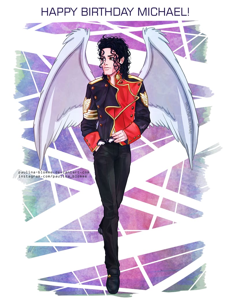 Anime Drawing Mangaka Happy, michael jackson transparent background PNG clipart