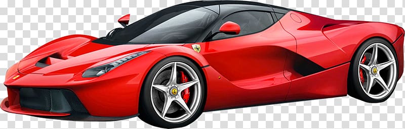 Sports car LaFerrari Auto show, Ferrari 612 Scaglietti transparent background PNG clipart