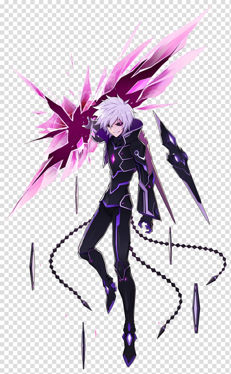 Free: Closers Elsword Anime Drawing, Anime transparent background PNG  clipart 