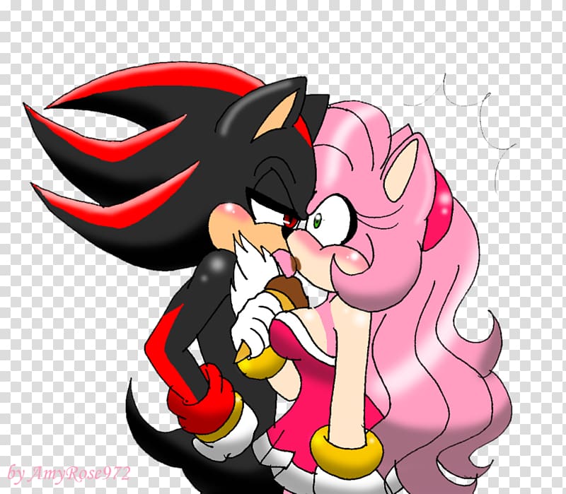 Amy Rose Shadow the Hedgehog Rouge the Bat Sonic Heroes Knuckles the Echidna, literary style transparent background PNG clipart
