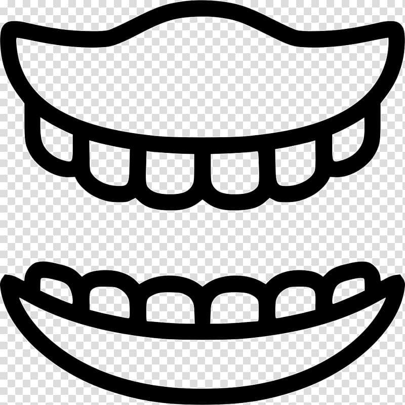 Computer Icons Dentures Tooth pathology , teeth transparent background PNG clipart