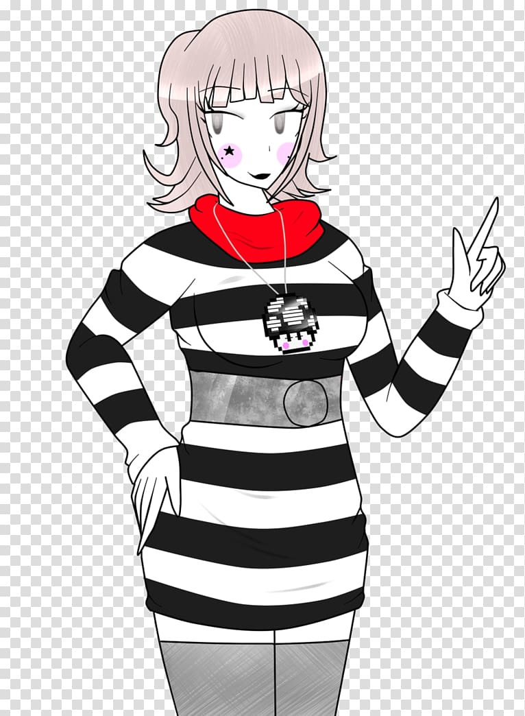 Mime artist Cheerleading Uniforms Danganronpa Clown Drawing, mime transparent background PNG clipart